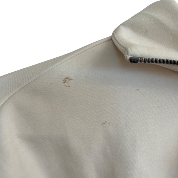 NWOT Athleta Seasoft Quarter Zip in Magnolia White New - Picture 6 of 11